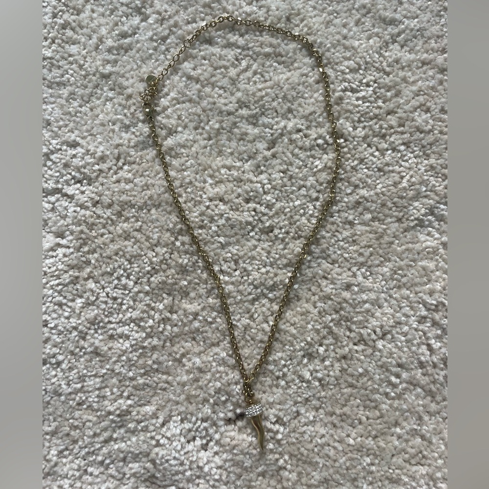 Gold Cornicello Necklace